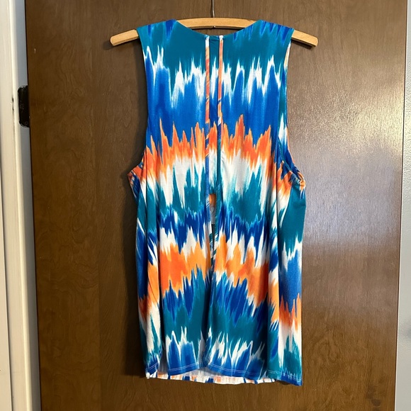 Tart Tie-Dye Split Back Tank Top - Picture 3 of 4